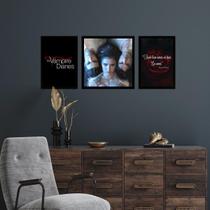 Kit De Placas Decorativas The Vampire Diaries