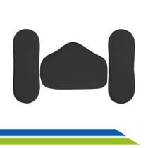 Kit de placas proteção - rígido - abdômen e laterais