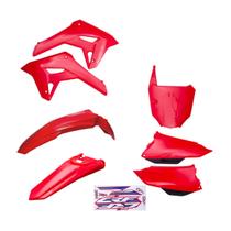 Kit de plastico amx crf250 f 21 com number frontal