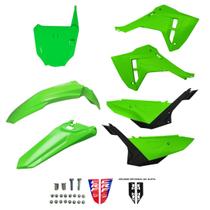 Kit de plástico amx crf250f f25 com number frontal