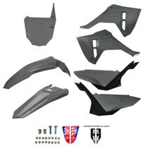 Kit de plástico amx crf250f f25 com number frontal