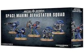 Kit de plástico Games Workshop Space Marine Devastator Squad