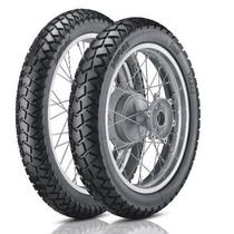 Kit de pneus 110/90-17 + 90/90-19 tt vipal tr300 bros/xr190 Kit de pneus 110/90-17 + 90/90-19 tt vipal tr300 bros/xr190