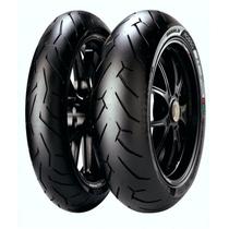 Kit de pneus 140/70-17 + 110/70-17 pirelli diablo rosso 2