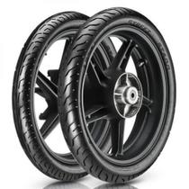 Kit de pneus 90/90-18 + 80/100-18 tl vipal st600 titan Kit de pneus 90/90-18 + 80/100-18 tl vipal st600 titan