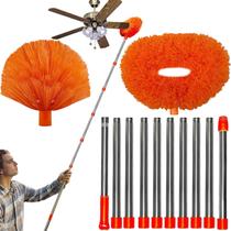Kit de poeira M-jump de 20 pés com espanador de teia de aranha e ventilador de teto Duster