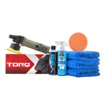 Kit de Polidor Chemical Guys BUF612 TORQX para Riscos e Redemoinhos Kit de Polidor Chemical Guys BUF612 TORQX para Riscos e Redemoinhos
