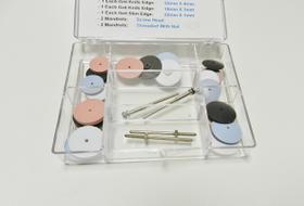 Kit de Polidores de Silicone JTS 24 Peças Conjunto Abrasivo para Joalheria Kit de Polidores de Silicone JTS 24 Peças Conjunto Abrasivo para Joalheria