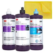 Kit de Polimento Automotivo KANGAROOBANDS 3M Composto Polidor 946 ml Kit de Polimento Automotivo KANGAROOBANDS 3M Composto Polidor 946 ml