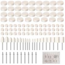 Kit de polimento Buffing Wheel CAEYPOAR para ferramenta Dremel 110 unidades