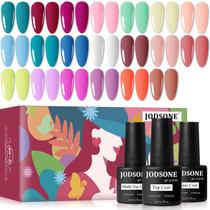 Kit de Polimento em Gel JODSONE (23 Unidades) - Base, Top Fosco e Brilhante