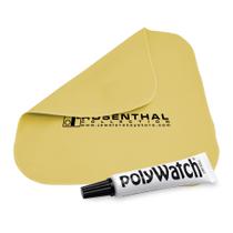 Kit de polimento para remover arranhões para relógio de plástico Rosenthal PolyWatch