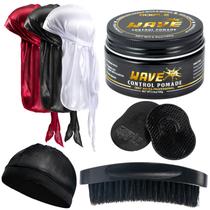 Kit de pomada Wave Goiple para homens Strong Hold Easy Wash 100ml