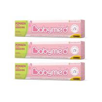 Kit de Pomadas para Assaduras Babymed Rosa 3 Unidades 45g