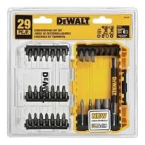 Kit De Pontas 29 Peças Parafusar Bits Soquetes Dewalt Dw2162 Kit De Pontas 29 Peças Parafusar Bits Soquetes Dewalt Dw2162