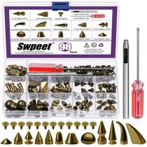 Kit de pontas de bronze de formato misto Swpeet 96 Sets Art Supplies Kit de pontas de bronze de formato misto Swpeet 96 Sets Art Supplies