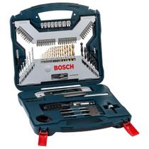 Kit De Pontas E Brocas Em Titânio Bosch X-Line 100 Peças Kit De Pontas E Brocas Em Titânio Bosch X-Line 100 Peças