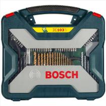 Kit de Pontas e Brocas em Titânio Bosch X-line 103 Peças - Bosch Kit de Pontas e Brocas em Titânio Bosch X-line 103 Peças - Bosch