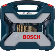 Kit De Pontas E Brocas Em Titânio X-Line (103 Pçs) Bosch