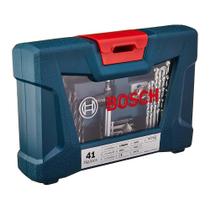 Kit de Pontas e Brocas V-Line para parafusar e perfurar com 41 unidades