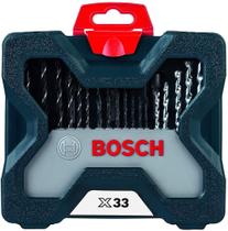 Kit de Pontas e Brocas X-Line para parafusar e perfurar com 33 unidades - Bosch