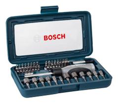 Kit De Pontas E Soquetes Furar E Parafusar 46 Peças Bosch Kit De Pontas E Soquetes Furar E Parafusar 46 Peças Bosch