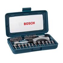 Kit de Pontas e Soquetes para Parafusar 46 unidades Bosch