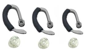 Kit de ponteiras auriculares WirelessFinest para Plantronics CS540 W440