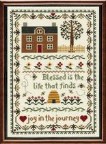Kit de ponto cruz contado Janlynn Joy em The Journey Blue Kit de ponto cruz contado Janlynn Joy em The Journey Blue