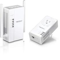 Kit de ponto de acesso sem fio TRENDnet Wi-Fi Powerline 1200 AV2