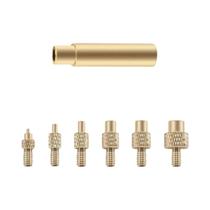 Kit De Porcas De Inserção Térmica De Latão M2-M8 Para Impressora 3D De Plástico, Ferro De Solda E