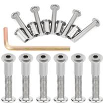 Kit de porcas e parafusos para móveis Xrfoiniu M8x50mm 50 unidades Kit de porcas e parafusos para móveis Xrfoiniu M8x50mm 50 unidades