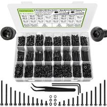 Kit de porcas e parafusos variados K Kwokker M3 Parafusos 4mm-35mm