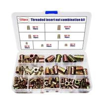 Kit De Porcas Rosqueadas Para Móveis De Madeira 70 120 260 Peças Conectores De Parafuso Hexagonais