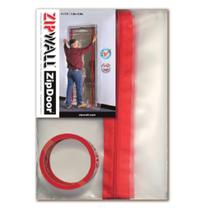 Kit de porta com zíper para barreira de poeira ZIPWALL ZIPDoor ZDS Standard