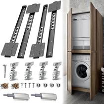 Kit de Porta de Correr Embutida YIDAHOOG 46 cm Conjunto 2 Kit de Porta de Correr Embutida YIDAHOOG 46 cm Conjunto 2