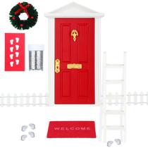 Kit de porta de fada Zhanmai Tooth Fairy Door com acessórios Kit de porta de fada Zhanmai Tooth Fairy Door com acessórios