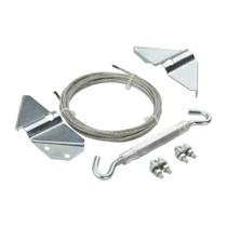Kit de porta National Hardware N192-211 antiderrapante zincado Kit de porta National Hardware N192-211 antiderrapante zincado