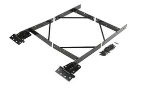 Kit de portão National Hardware Anti Sag N109-060 preto Kit de portão National Hardware Anti Sag N109-060 preto