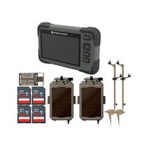 Kit de Poste de Montagem Ajustável Stealth Cam com Painéis Solares e Cartão SD