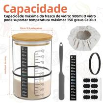 Kit De Pote Para Fermentação De Massa De Pão, Recipiente De Armazenamento De Alimentos, Acessórios