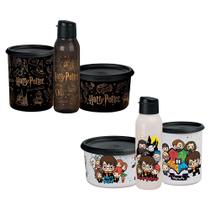 Kit de Potes e Garrafas Tupperware Harry Potter Kit de Potes e Garrafas Tupperware Harry Potter