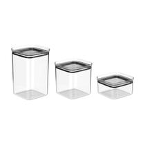 Kit de potes herméticos Ou 3 peças Linha Block