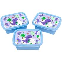 Kit De Potes Para Lanche Infantil Lancheira Vasilha Plástica - Jaguar Plasticos