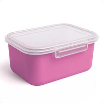 Kit de Potes Vasilhas 750ml com Tampa e Trava LIVRE BPA Marmita Reutilizável