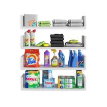 kit de prateleiras para Organizar a Lavanderia