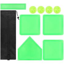 Kit de Prática de Beisebol Zornaveli Brilha no Escuro, 5 Peças
