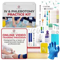 Kit de Prática de Flebotomia Braço Modelo do Aprendiz de Médico