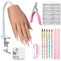Kit de Prática de Mão de Silicone Wilfniee com Tatuagem