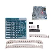 Kit de Prática de Solda com LEDs Piscando - Circuito Ne555 e CD4017